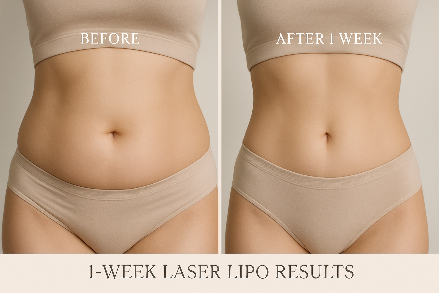 1-Week Laser Lipo Results: What to Expect