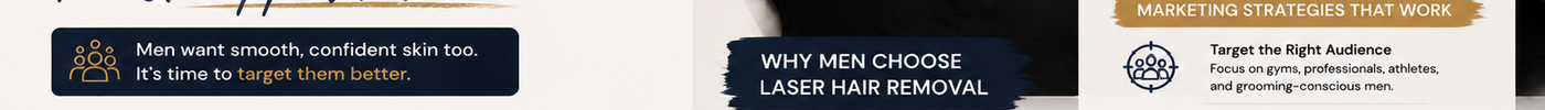 How to Market Diode Laser Hair Removal to Men: The Untapped Market