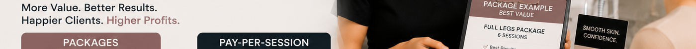 How to Sell Diode Laser Hair Removal Packages vs Pay-Per-Session