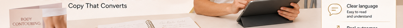 How to Write Body Contouring Treatment Descriptions That Sell