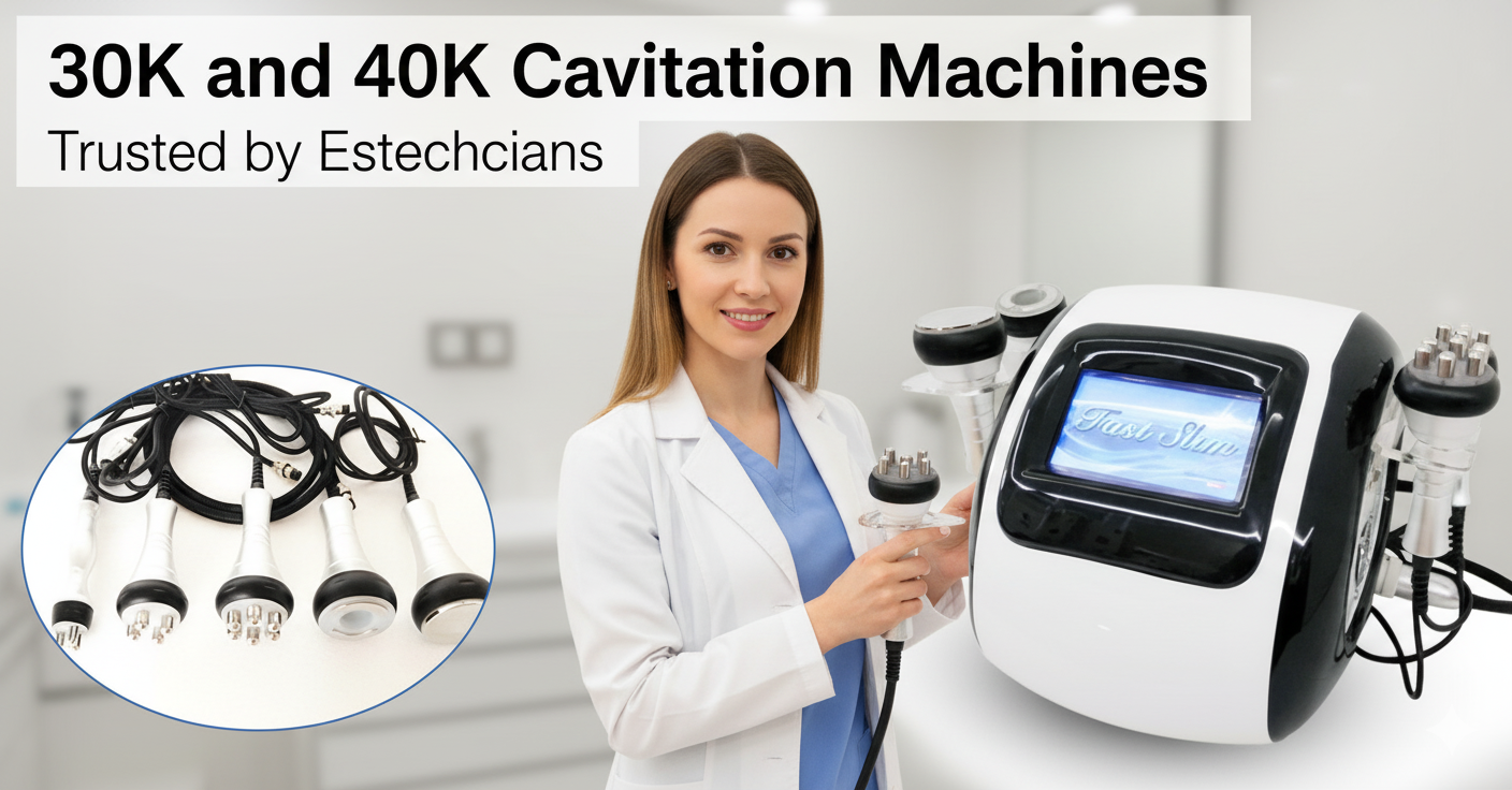 30K and 40K Cavitation Machines – Trusted by Estheticians
