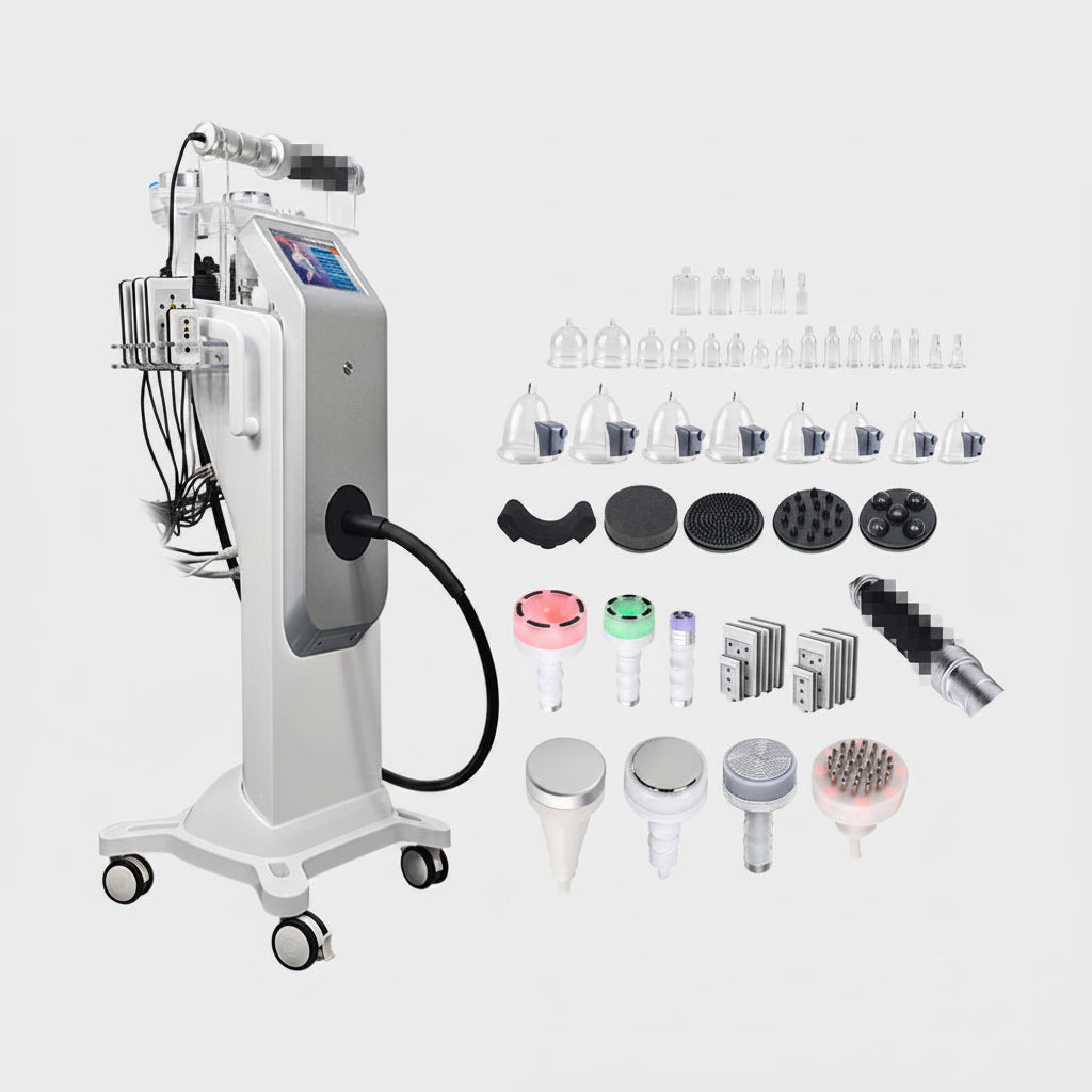10-in-1 Fat Reduction & Skin Tightening Machine with 80K Cavitation, designed for effective body contouring and rejuvenation.