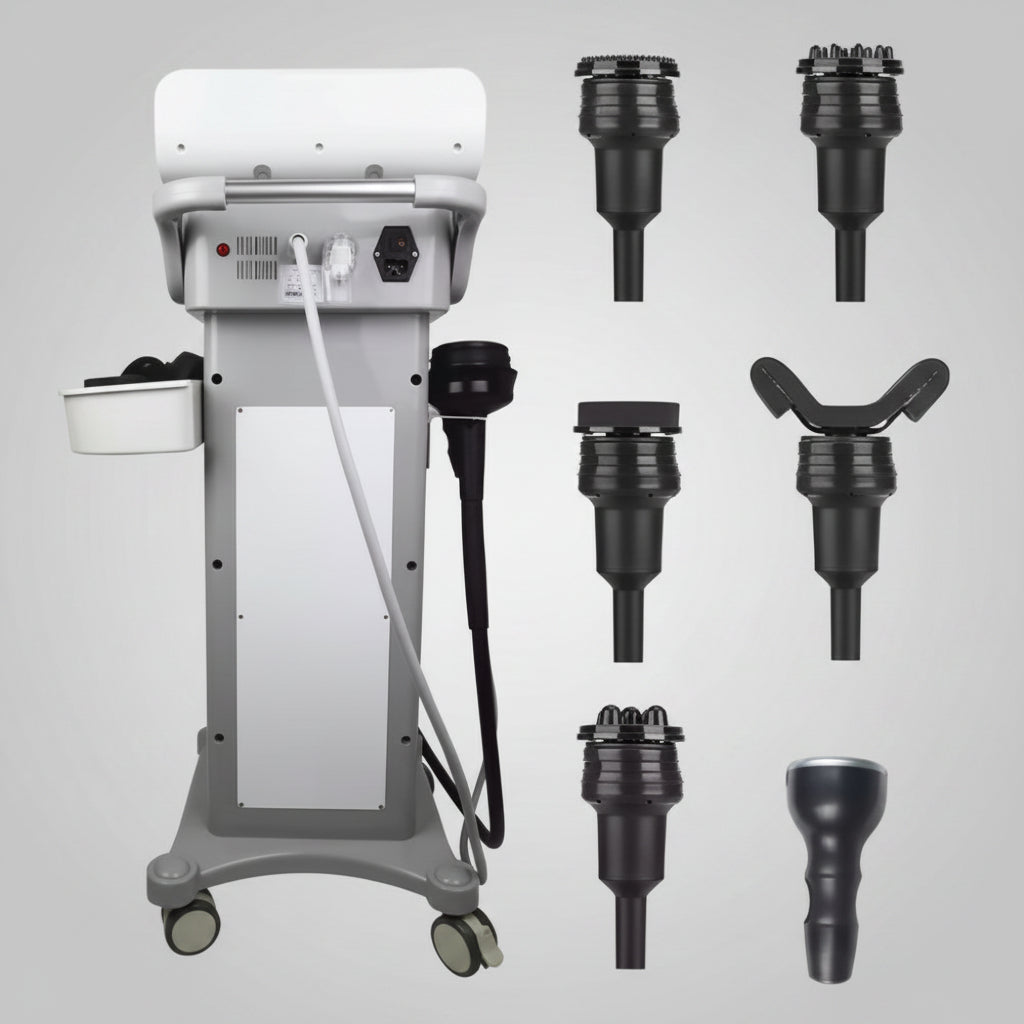 2 in 1 G8 vibration massage vacuum heating slimming machine for body shaping and relaxation