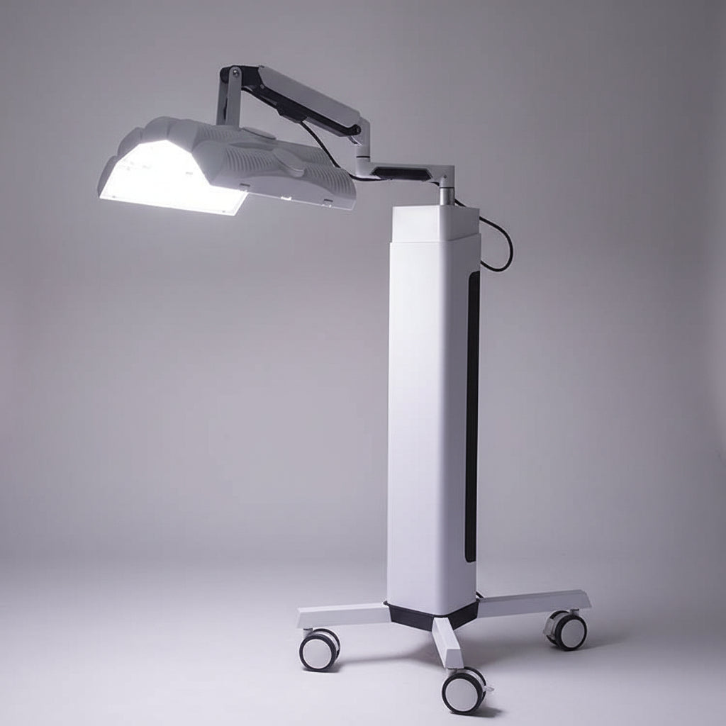 WikBeauty light therapy machine with LED panels for multi-color skin treatment and beauty care