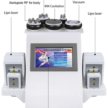6in1 Ultrasonic Cavitation - lipo cavitation machine - cavitation machine reviews - cavitation lipo
