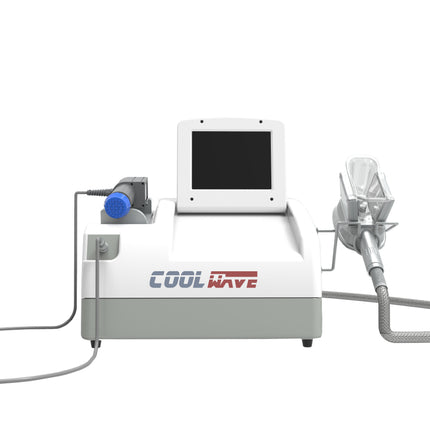 Cool vacuum fat freezing therapy - Belly fat loss machine - physiotherapy shockwave equipment