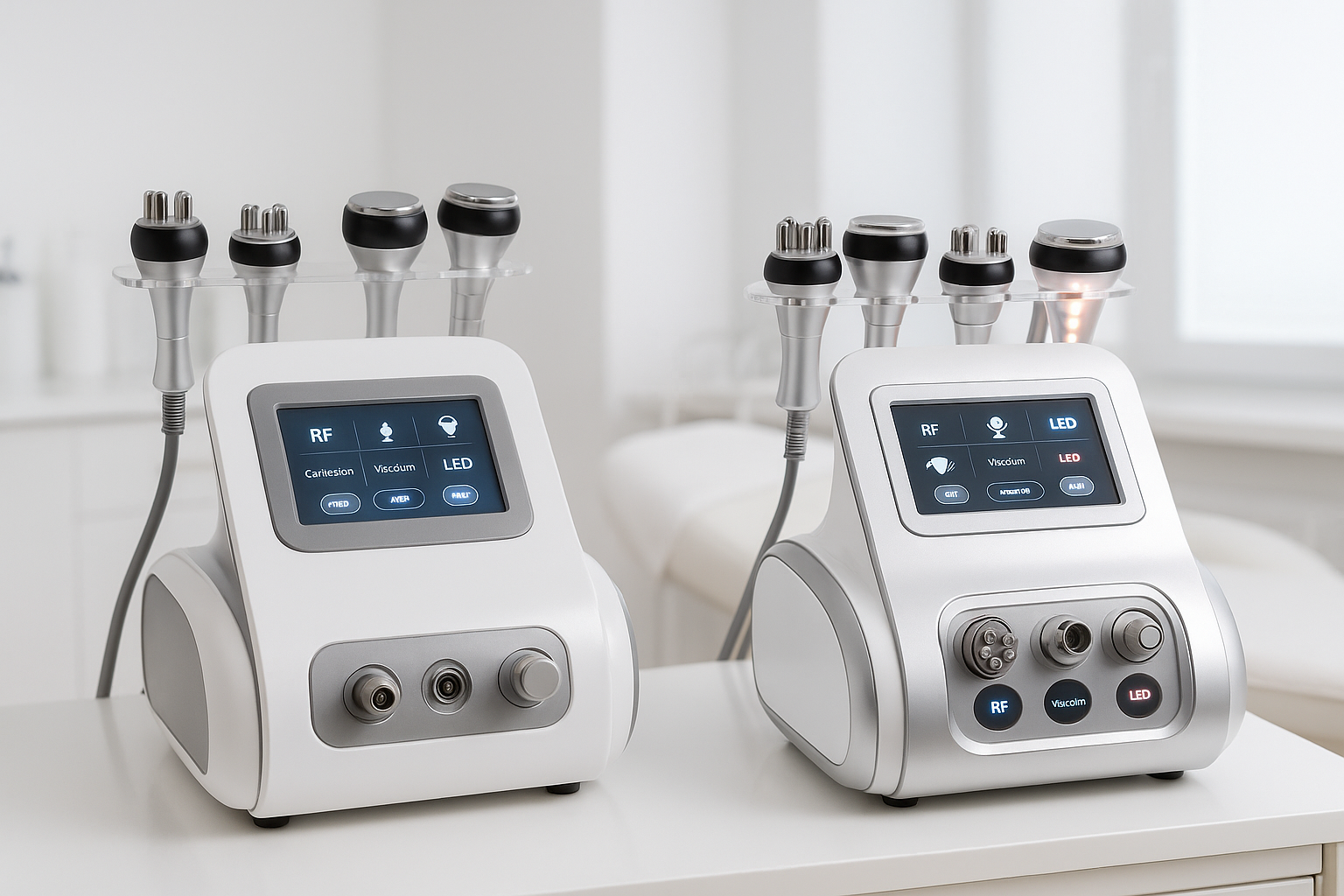 4-in-1 and 5-in-1 Cavitation Machines