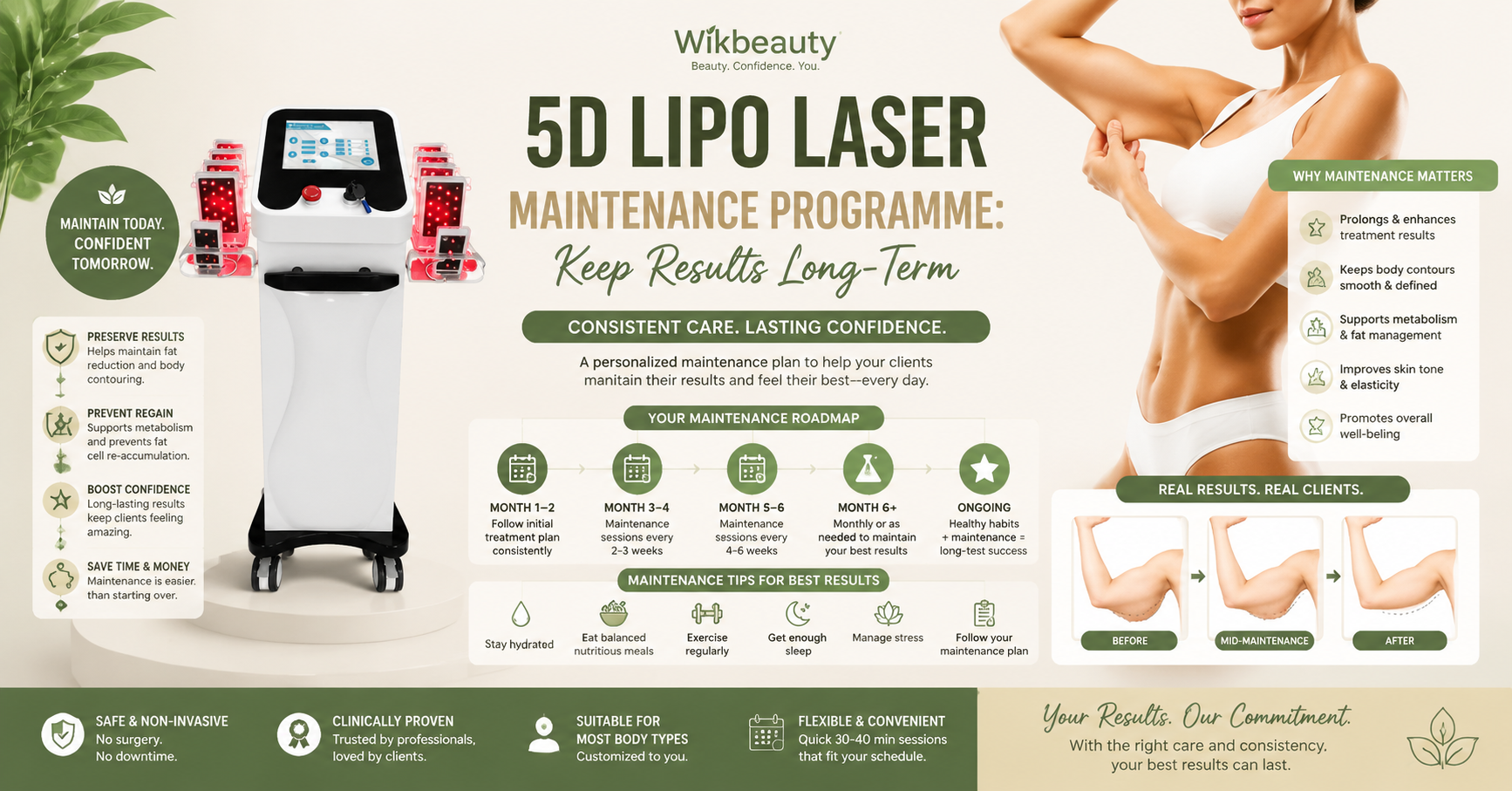 5D Lipo Laser Maintenance Programme: Keep Results Long-Term