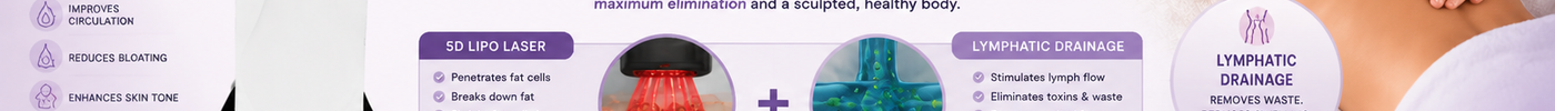 5D Lipo Laser and Lymphatic Drainage: How to Maximise Fat Elimination