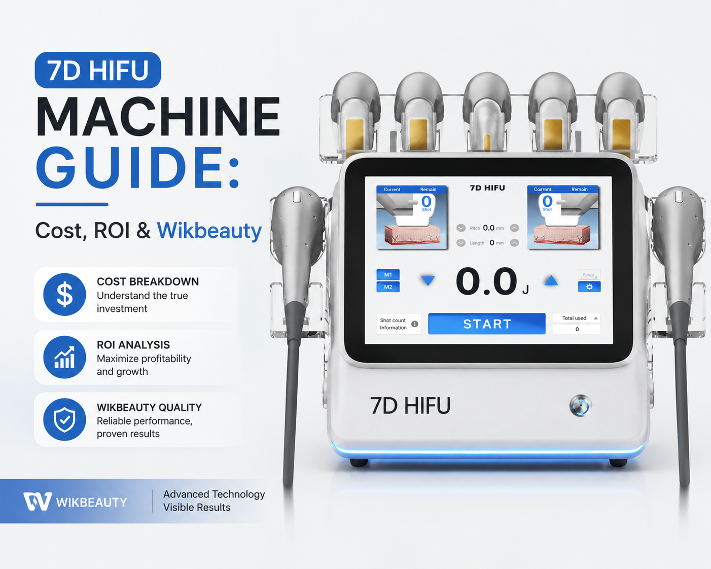 7D HIFU Machine Guide: Cost, ROI & Wikbeauty
