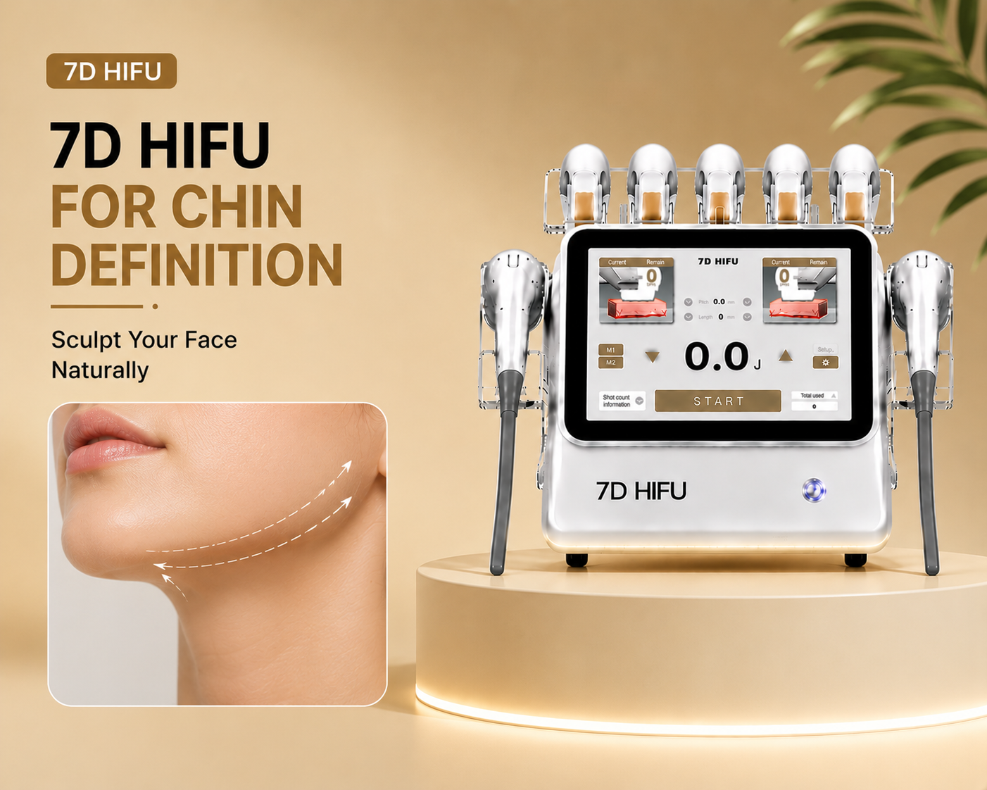 7D HIFU for Chin Definition: Sculpt Your Face Naturally