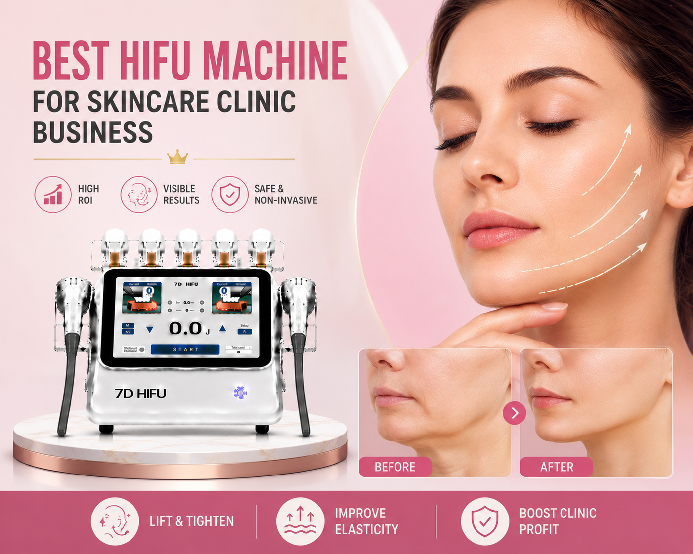 Best HIFU Machine for Skincare Clinic Business