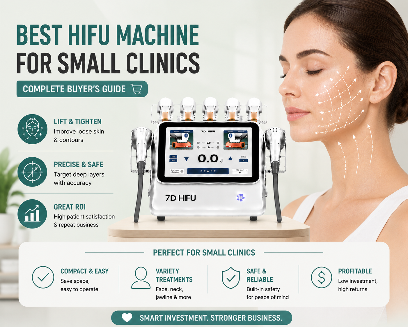 Best HIFU Machine for Small Clinics: Complete Buyer's Guide