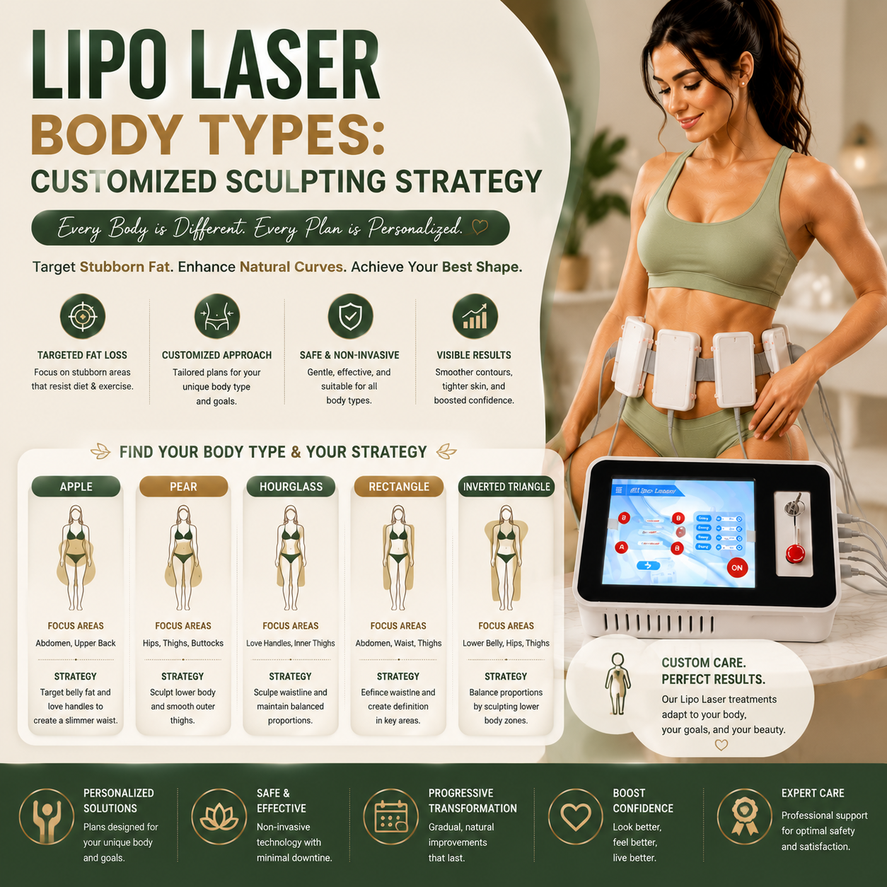 Body Types: Customized Sculpting Strategy