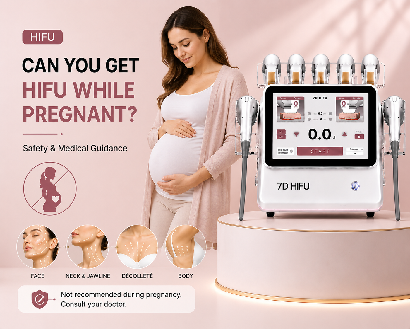 Can You Get HIFU While Pregnant? Safety and Medical Guidance