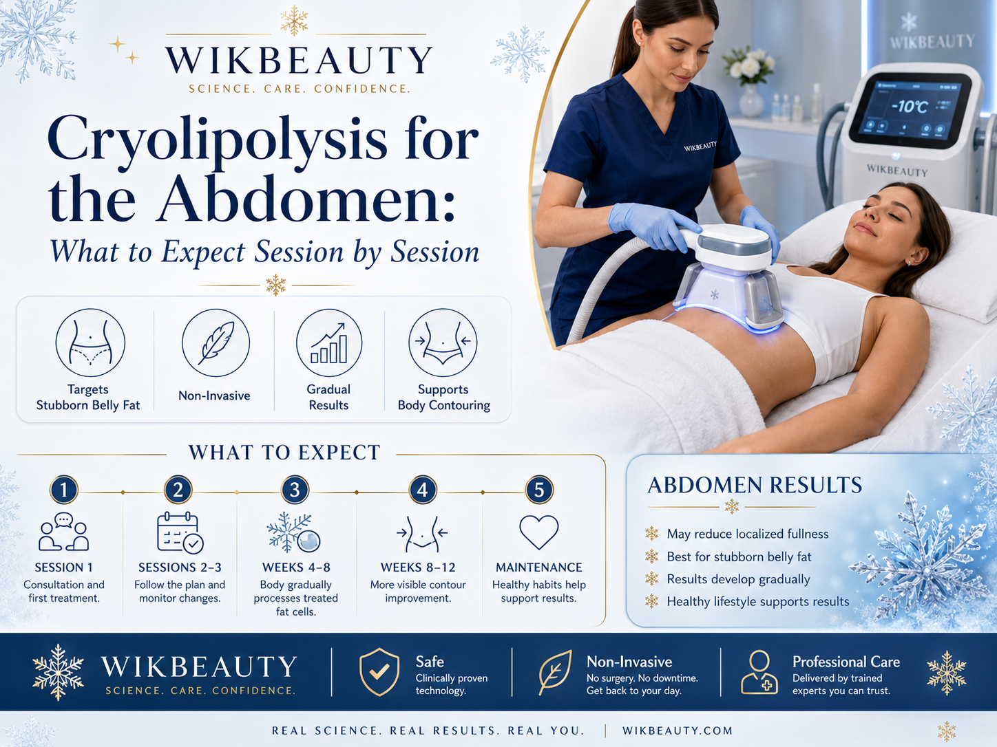 Cryolipolysis for the Abdomen: What to Expect Session by Session