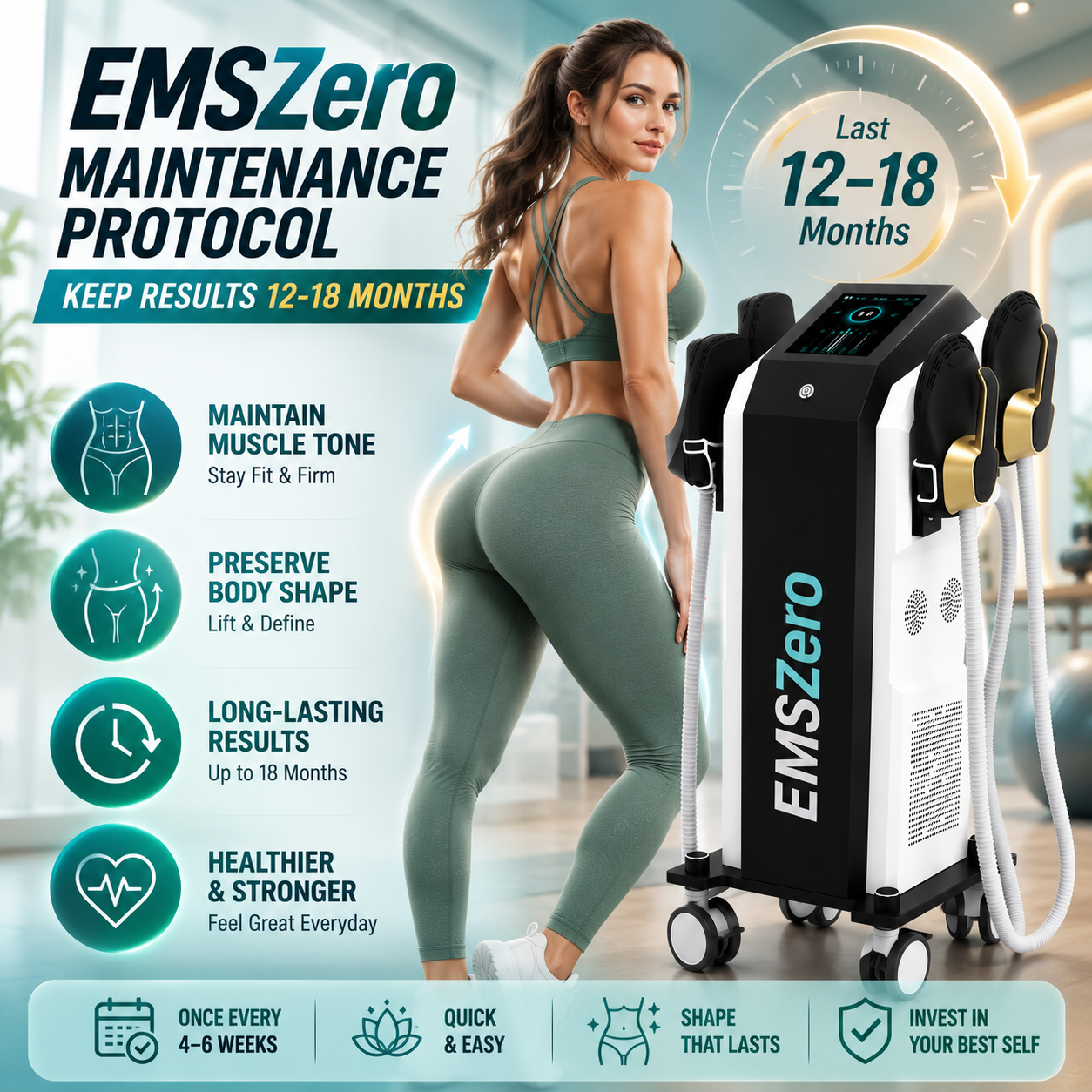 EMSZero Maintenance Protocol: Keep Results 12-18 Months