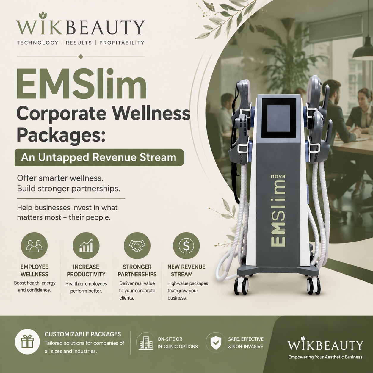 EMSlim Corporate Wellness Packages: An Untapped Revenue Stream