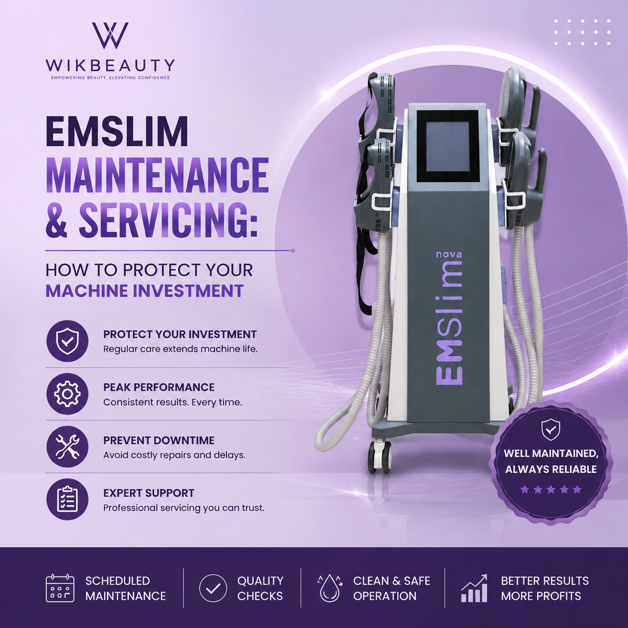 EMSlim Maintenance and Servicing: How to Protect Your Machine Investment