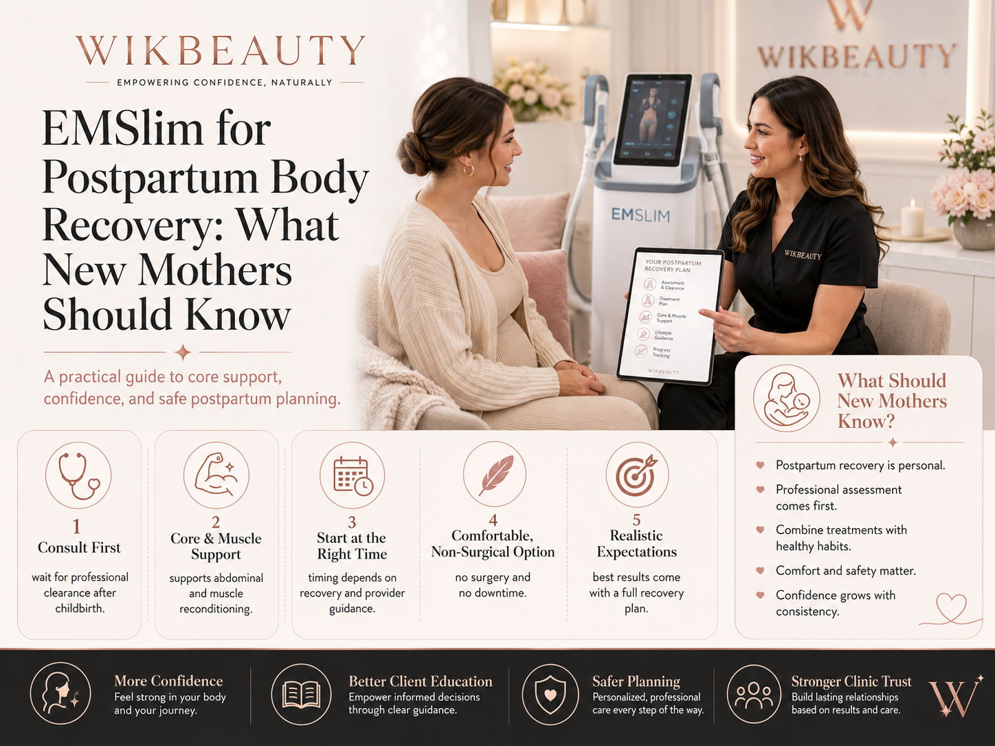 EMSlim for Postpartum Body Recovery: What New Mothers Should Know