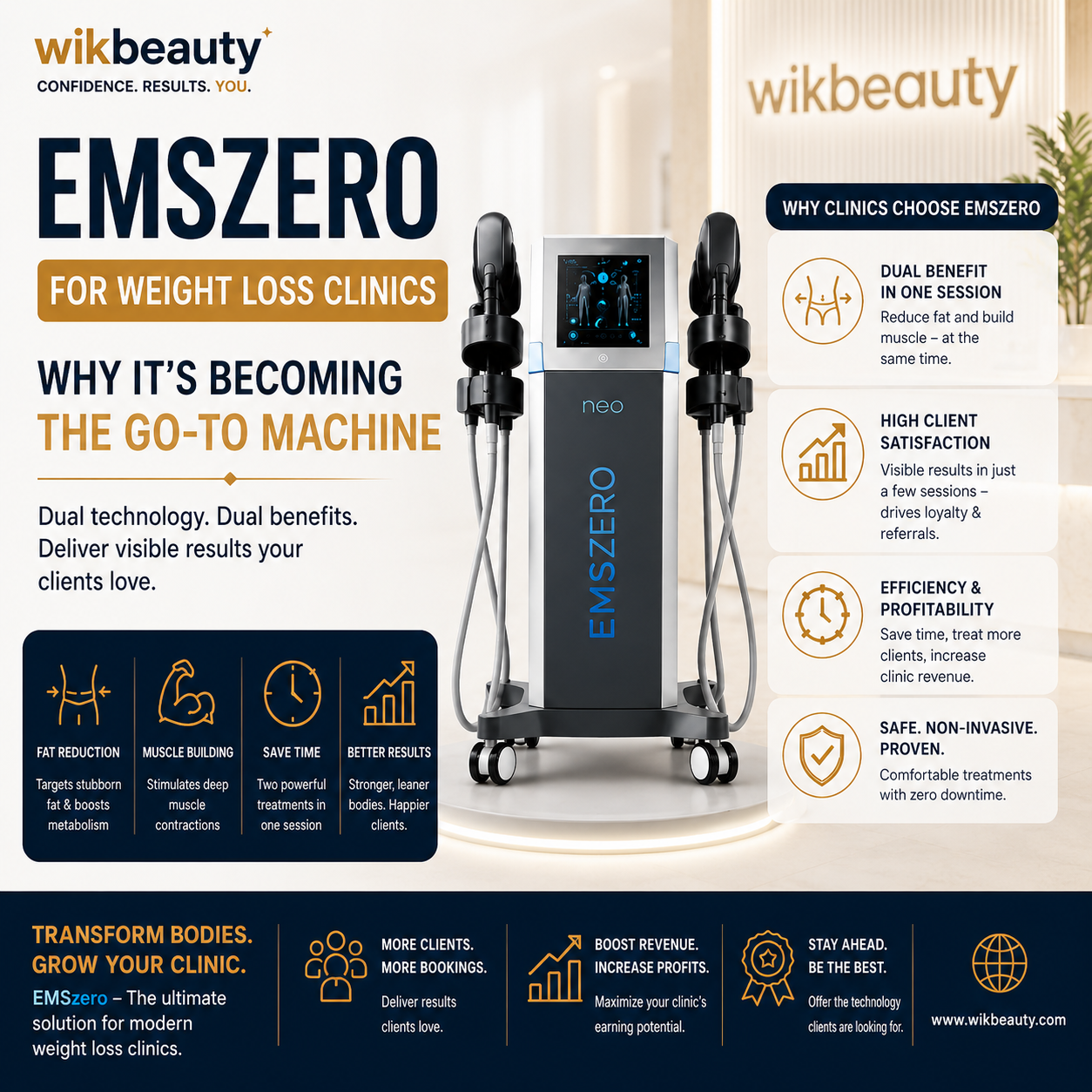 EMSzero for Weight Loss Clinics: Why It's Becoming the Go-To Machine