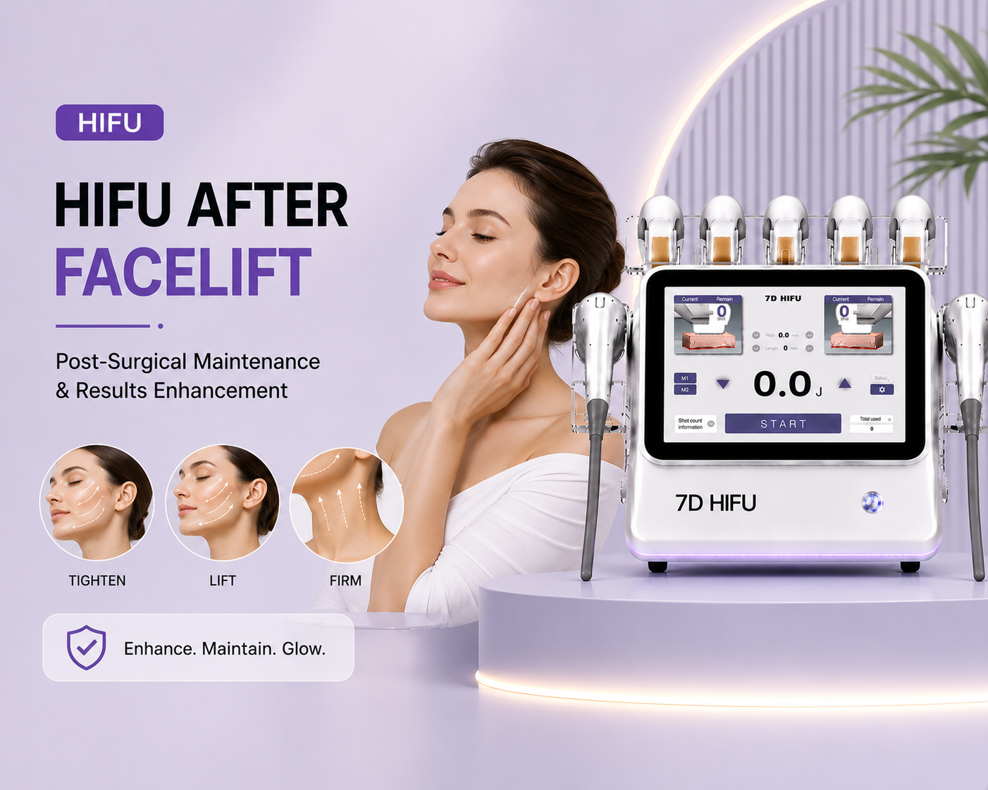 HIFU After Facelift: Post-Surgical Maintenance and Results Enhancement