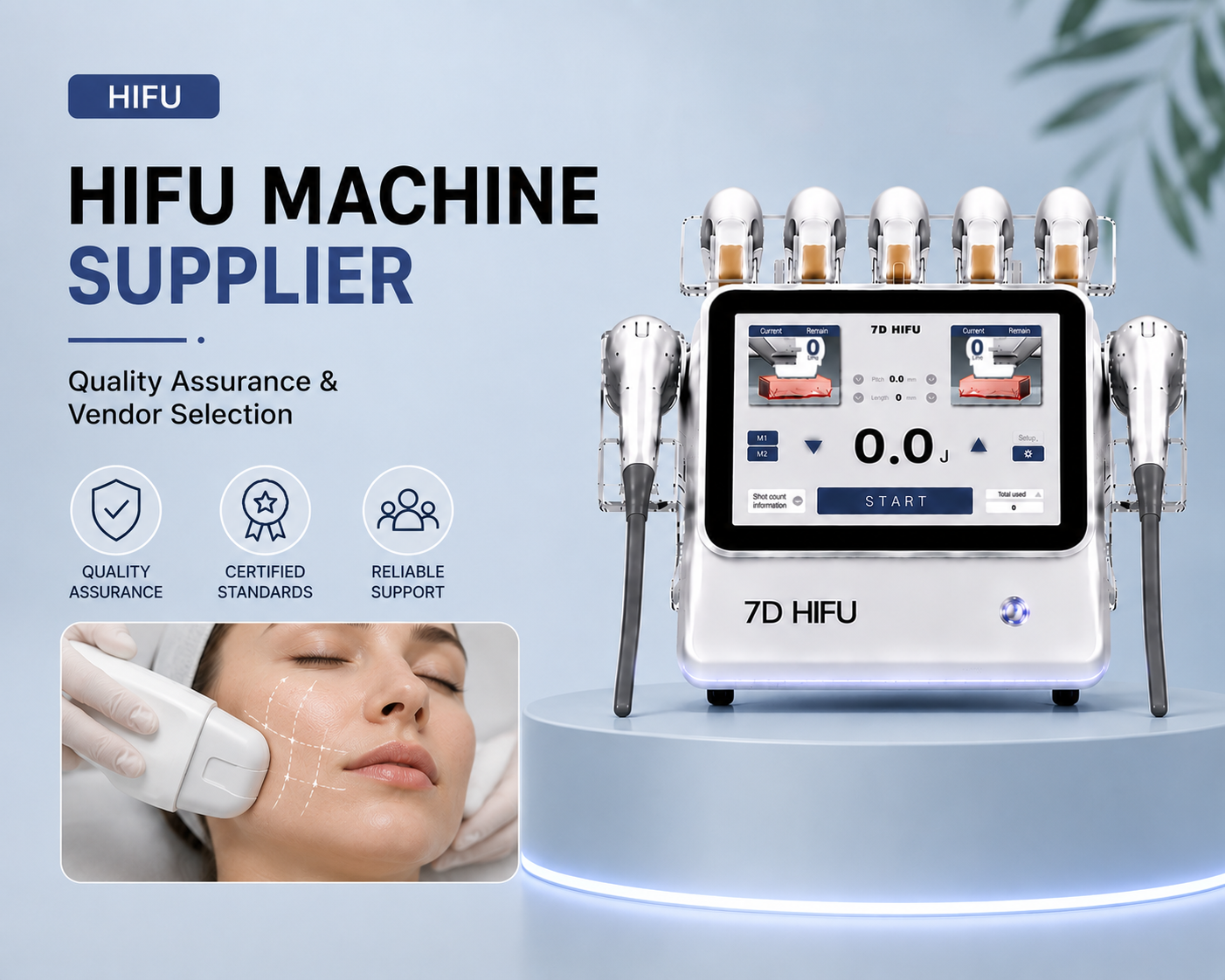 HIFU Machine Supplier: Quality Assurance and Vendor Selection