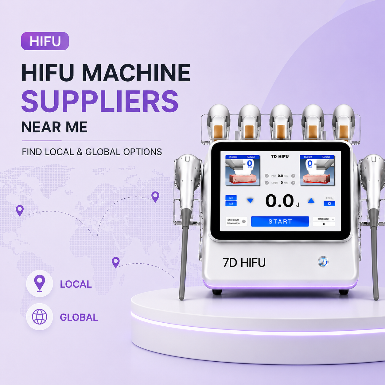 HIFU Machine Suppliers Near Me: Find Local and Global Options