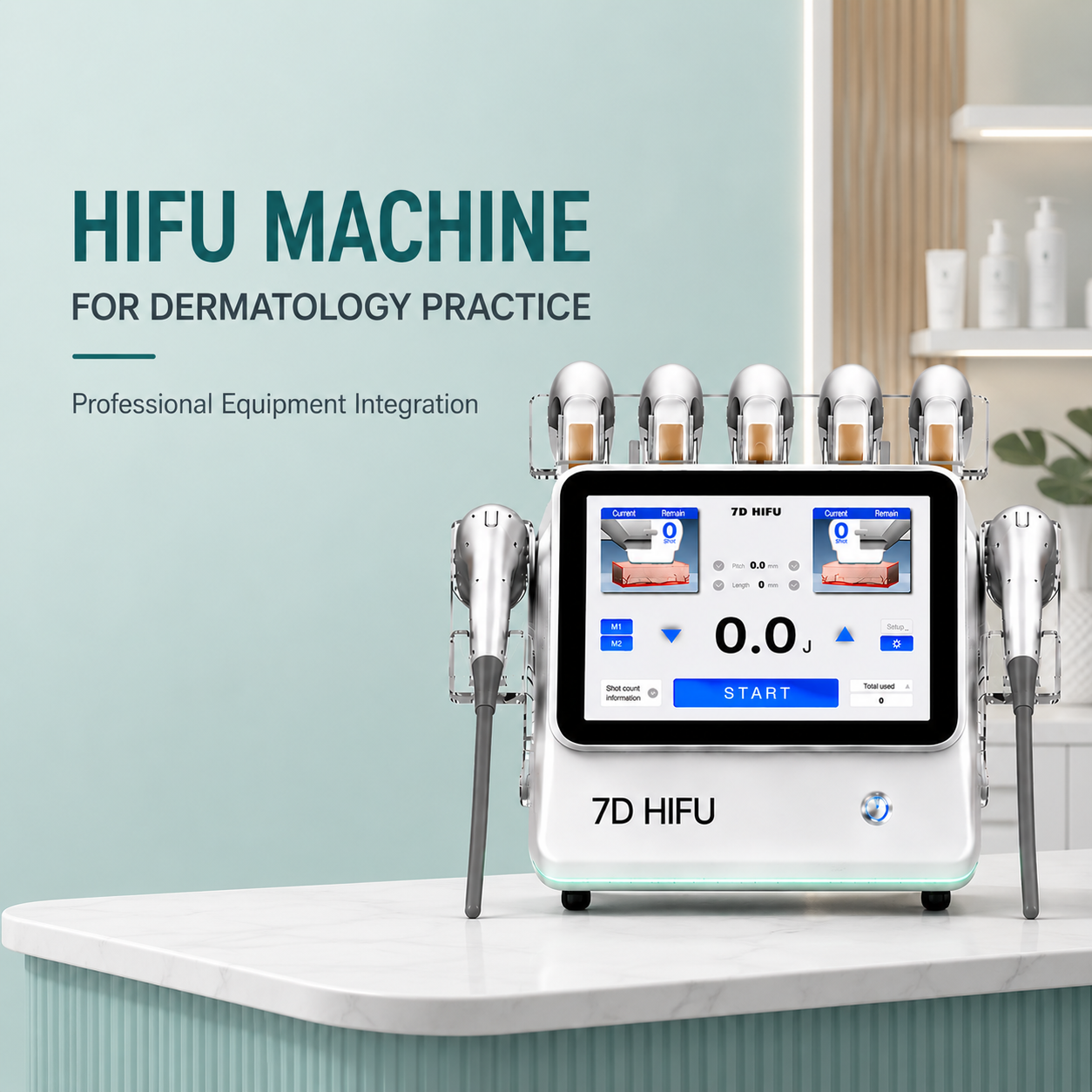 HIFU Machine for Dermatology Practice: Professional Equipment Integration