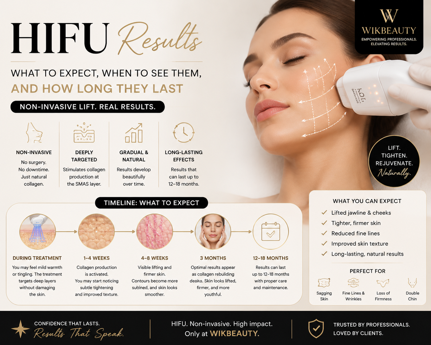 HIFU Results: What to Expect, When to See Them, and How Long They Last