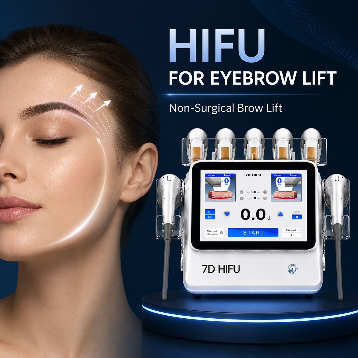 HIFU for Eyebrow Lift: Non-Surgical Brow Lift with HIFU Treatment