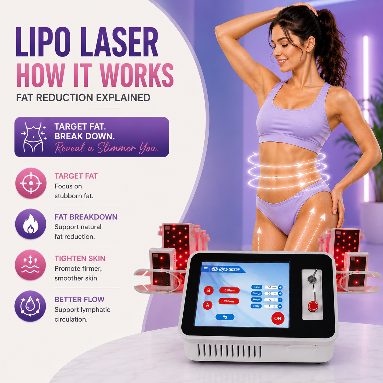 How Lipo Laser Works: Mechanism of Fat Reduction Explained