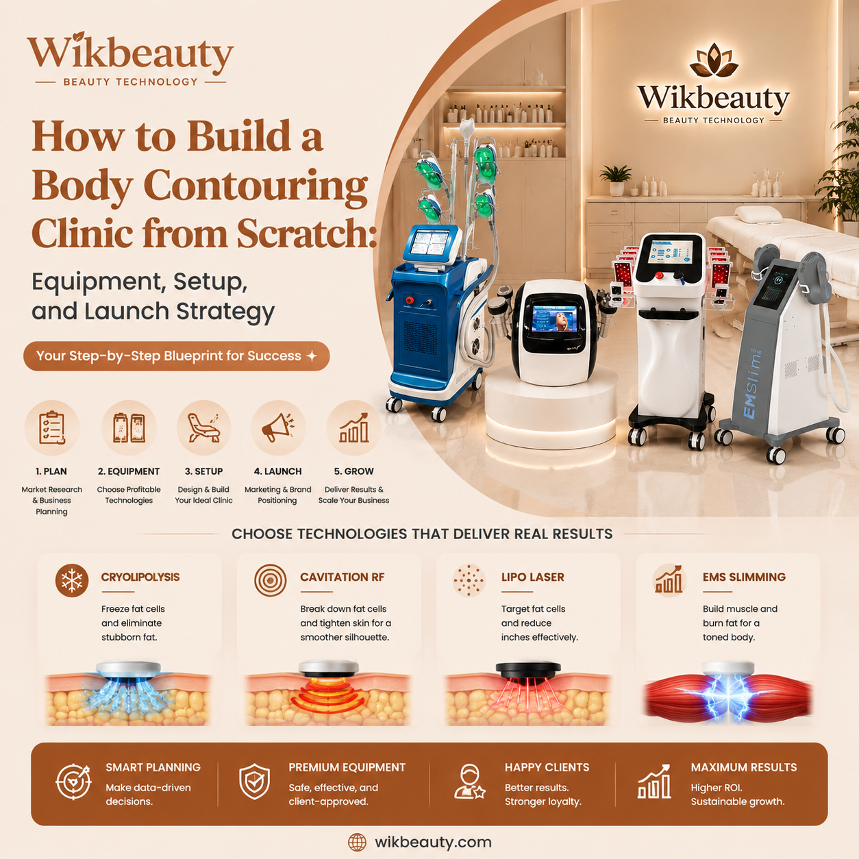 How to Build a Body Contouring Clinic from Scratch: Equipment, Setup, and Launch Strategy