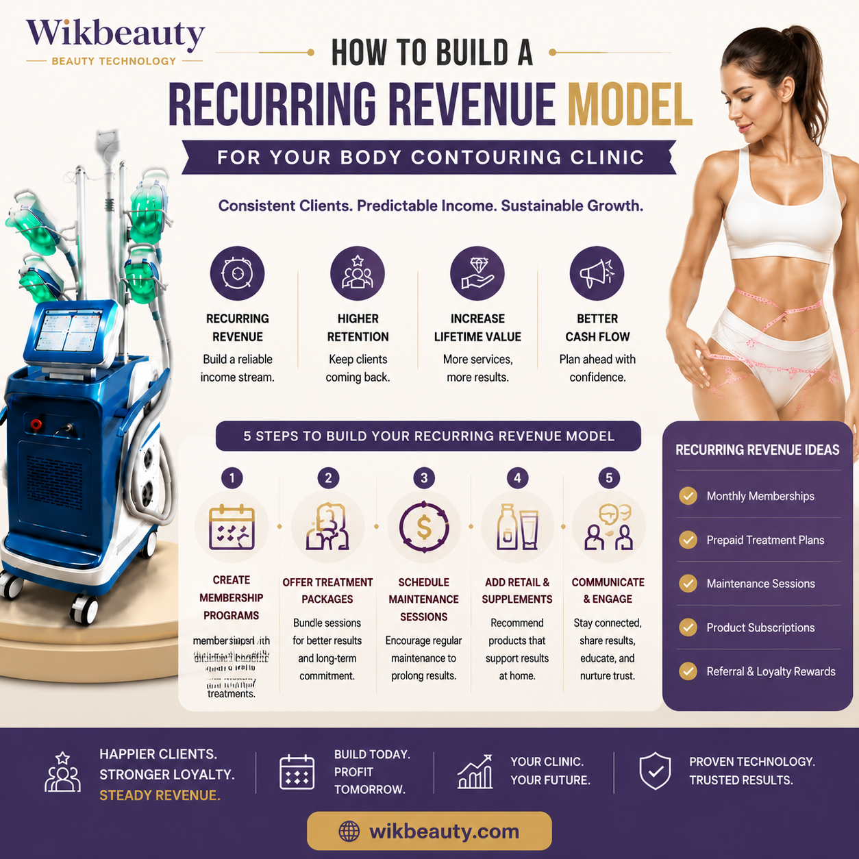 How to Build a Recurring Revenue Model for Your Body Contouring Clinic