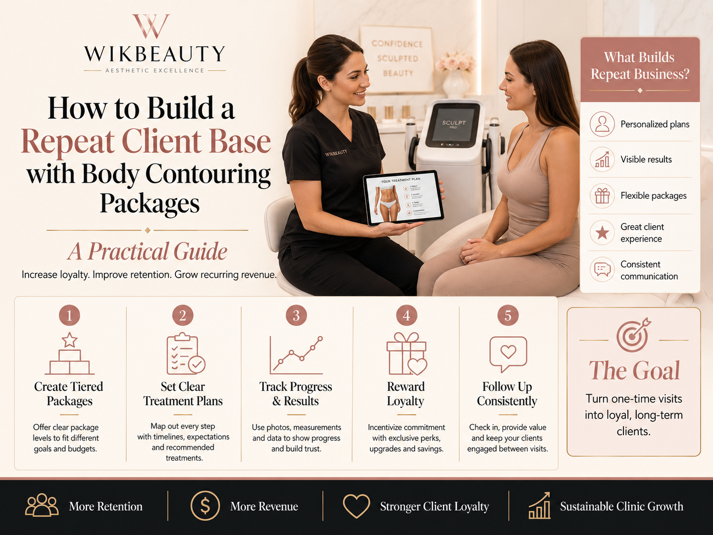How to Build a Repeat Client Base with Body Contouring Packages