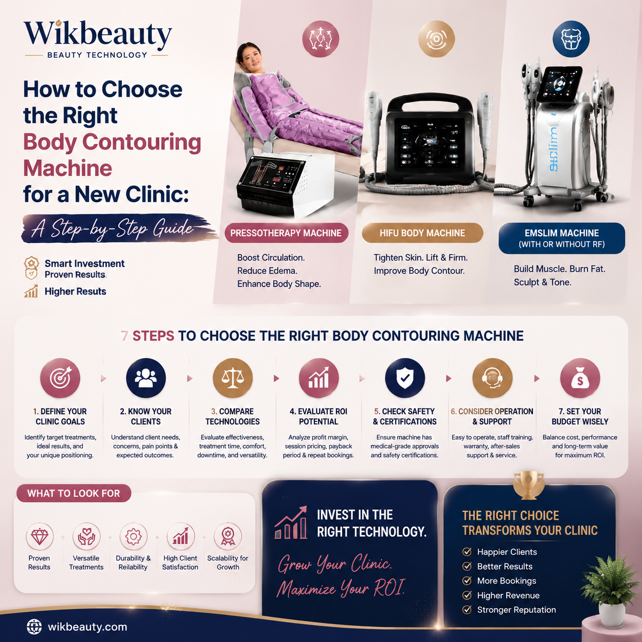 How to Choose the Right Body Contouring Machine for a New Clinic: A Step-by-Step Guide