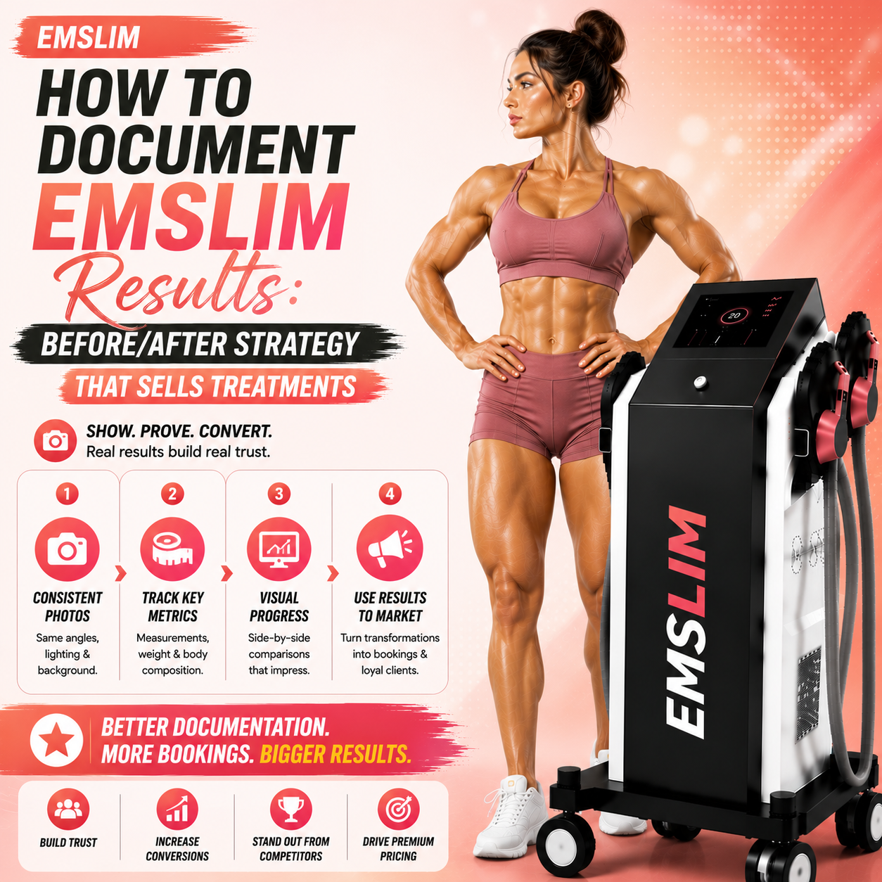 How to Document EMSlim Results: Before/After Strategy That Sells Treatments