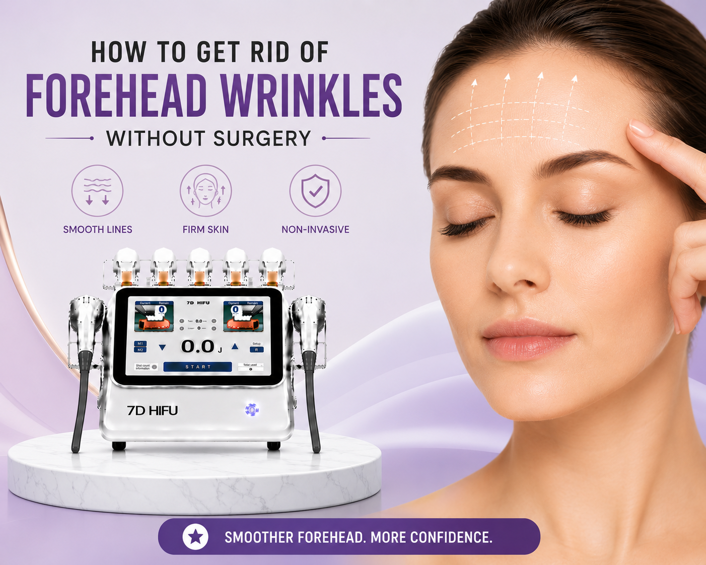 How to Get Rid of Forehead Wrinkles Without Surgery