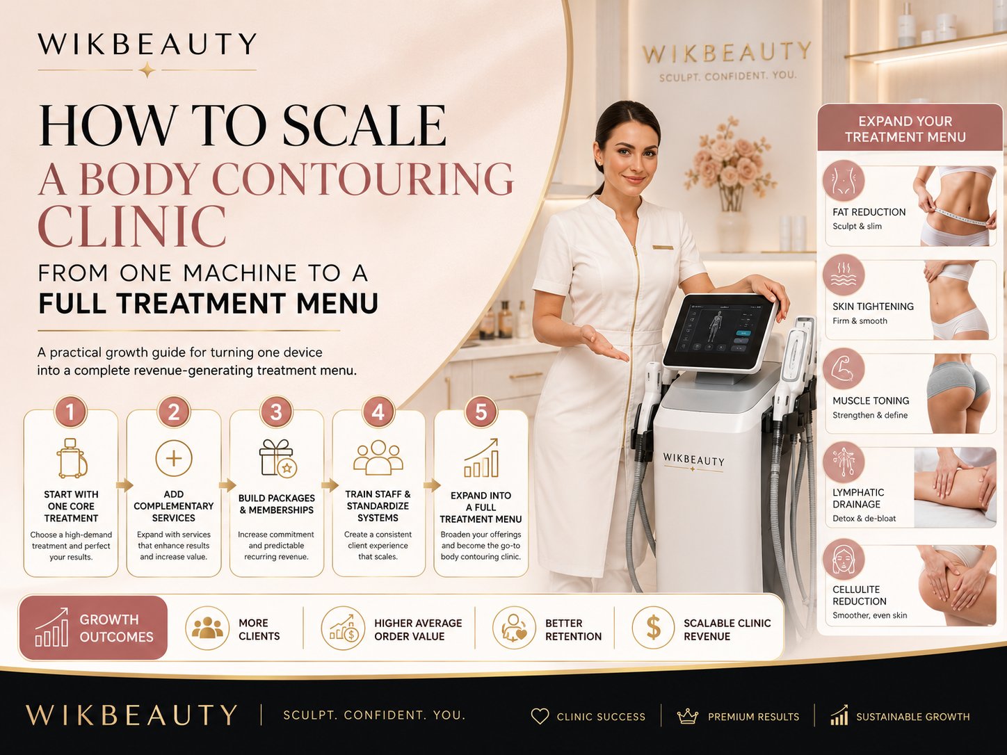How to Scale a Body Contouring Clinic from One Machine to a Full Treatment Menu