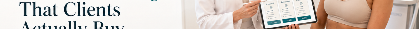 How to Structure and Sell Body Contouring Treatment Packages That Clients Actually Buy