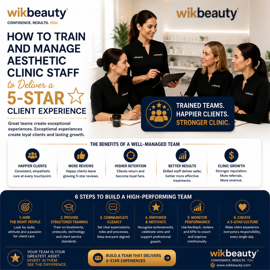 How to Train Aesthetic Clinic Staff for a 5-Star Client Experience ...