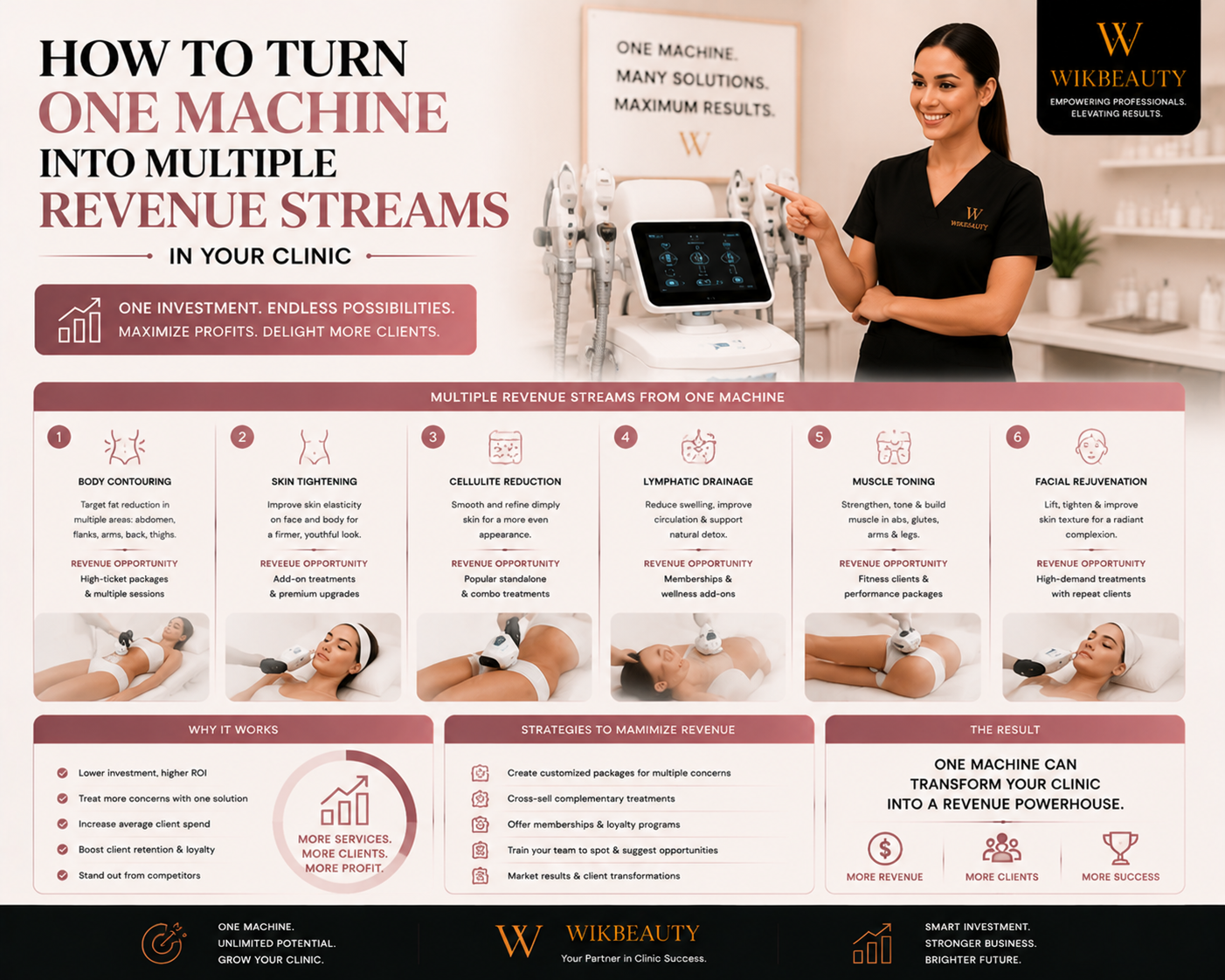 How to Turn One Machine into Multiple Revenue Streams in Your Clinic