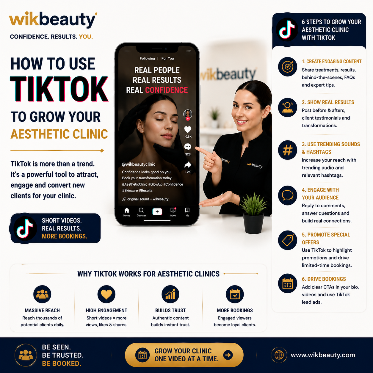 How to Use TikTok to Grow Your Aesthetic Clinic