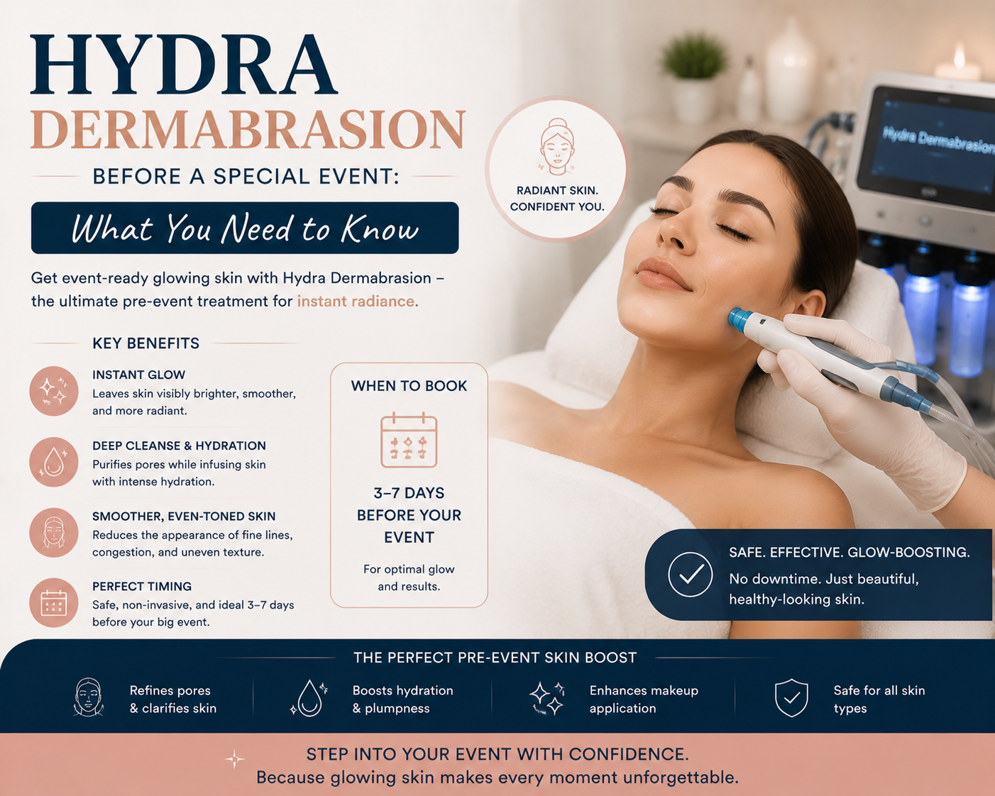 Hydra Dermabrasion Before a Special Event: What You Need to Know