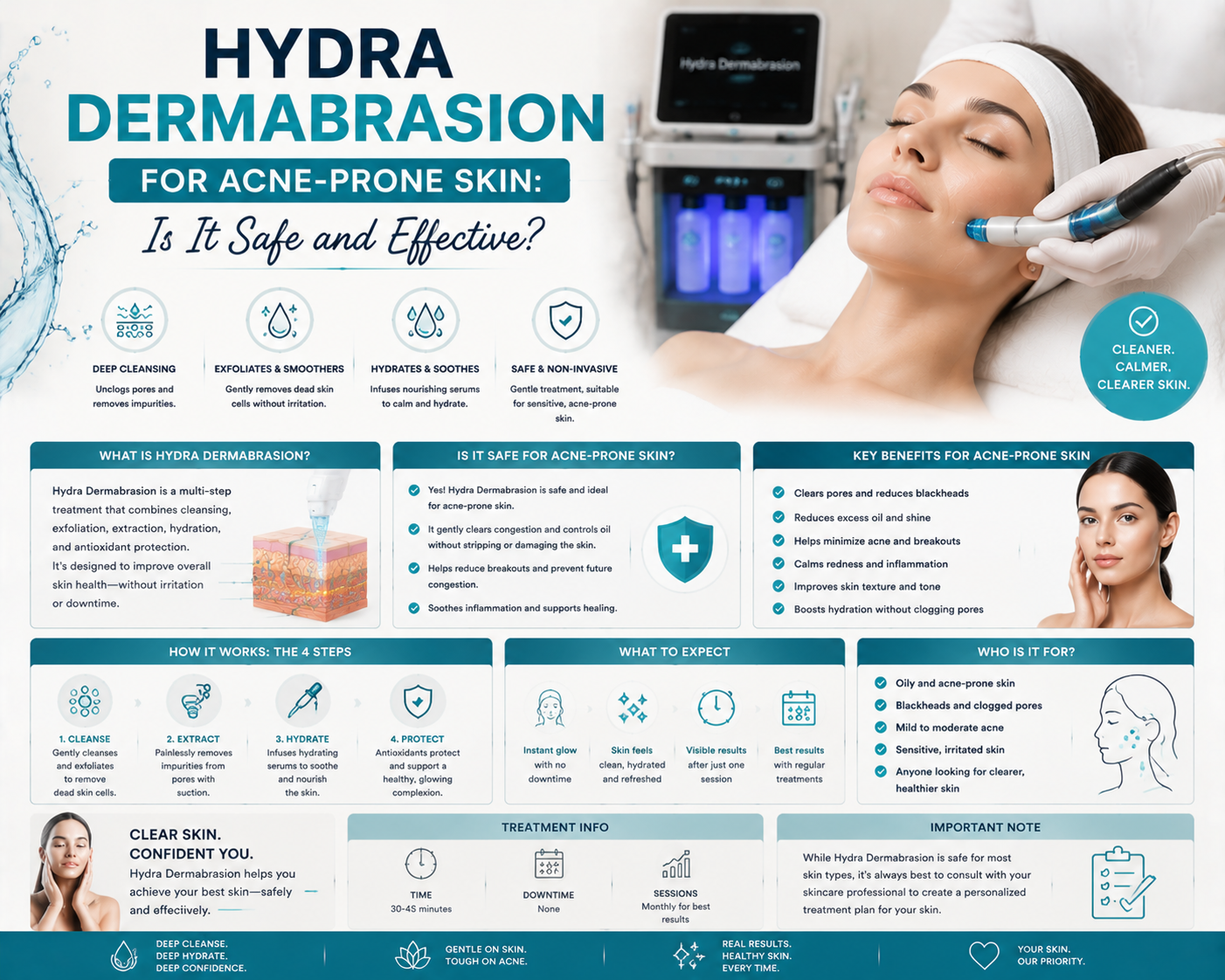 Hydra Dermabrasion for Acne-Prone Skin: Is It Safe and Effective?