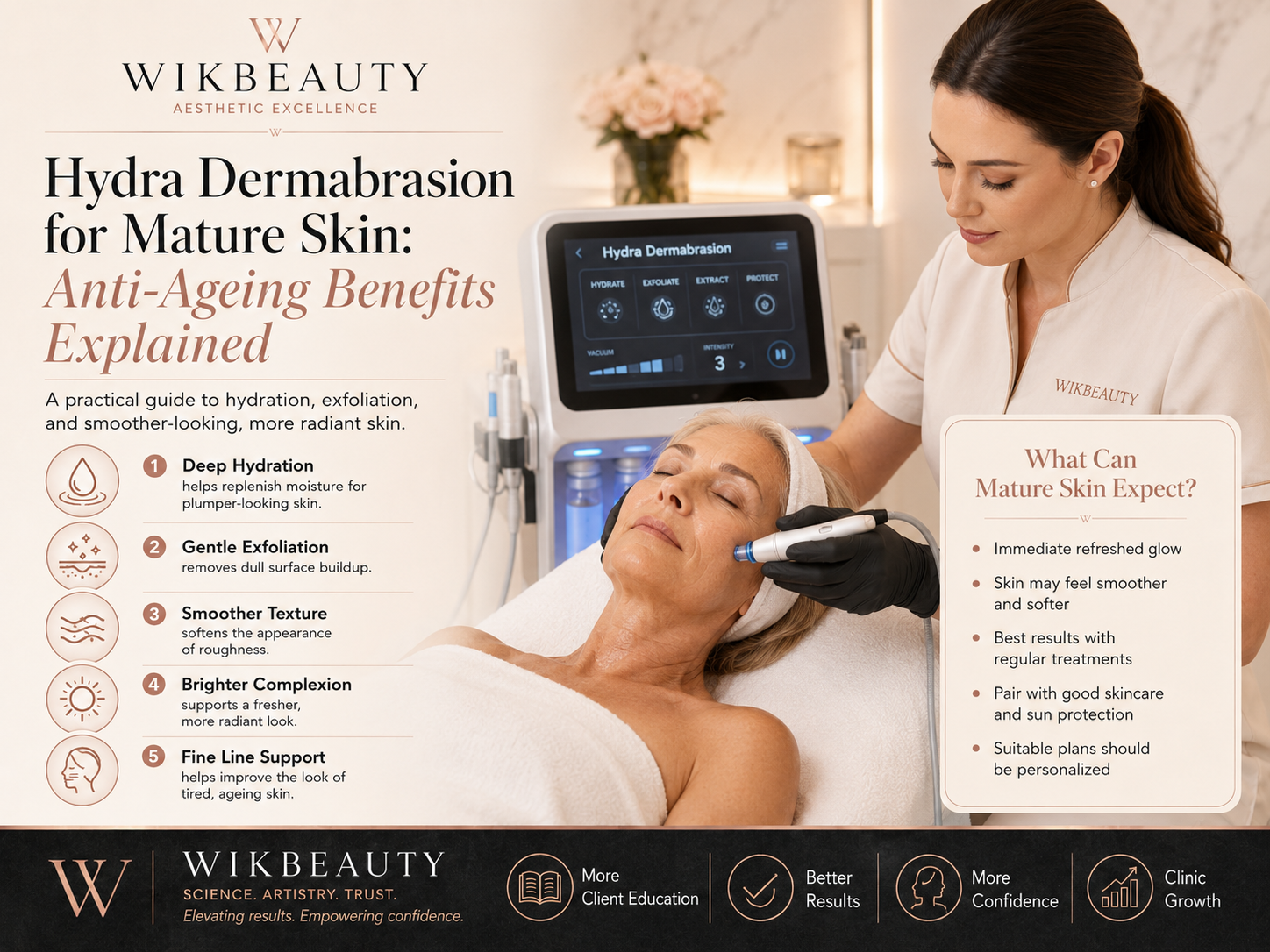 Hydra Dermabrasion for Mature Skin: Anti-Ageing Benefits Explained