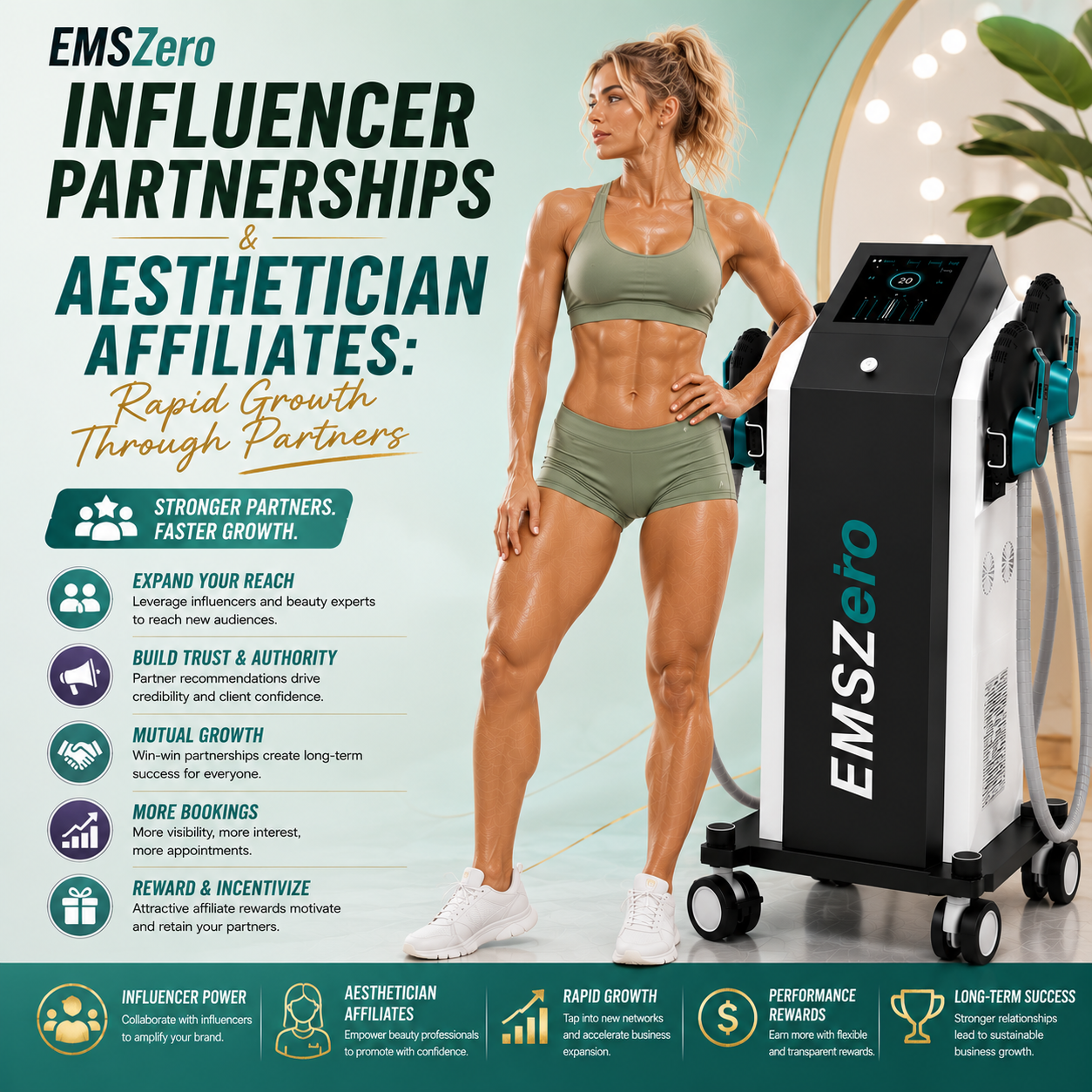 Influencer Partnerships & Aesthetician Affiliates: Rapid Growth Through Partners