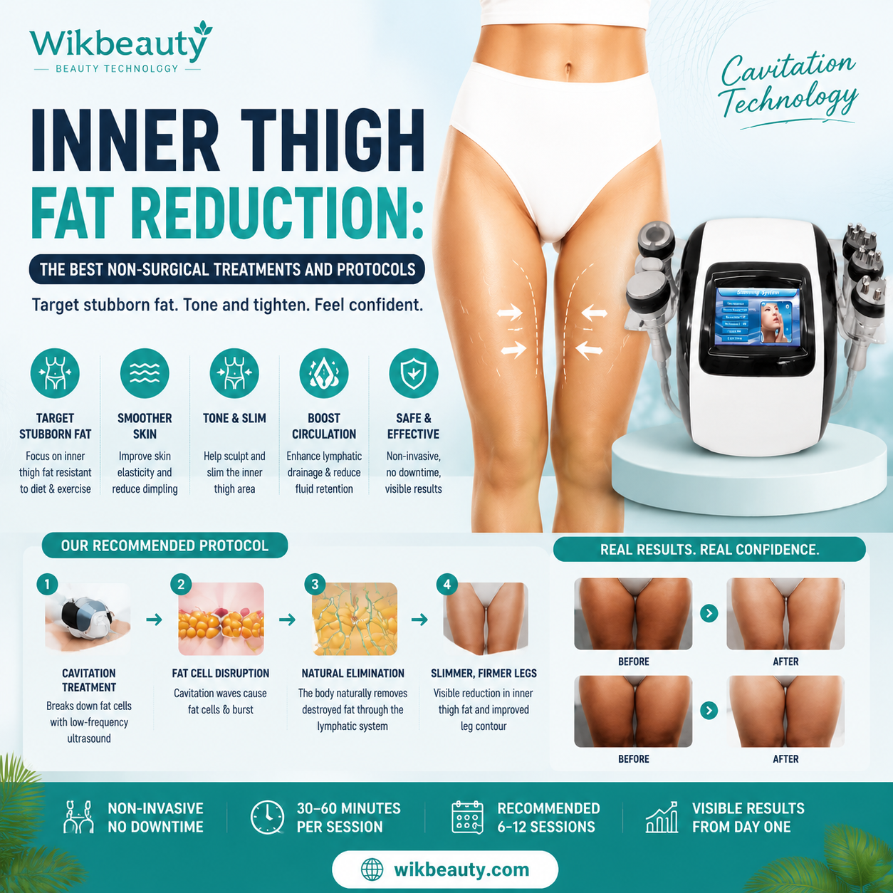Inner Thigh Fat Reduction: The Best Non-Surgical Treatments and Protocols