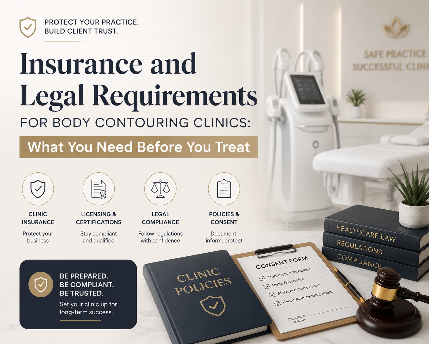 Insurance and Legal Requirements for Body Contouring Clinics: What You Need Before You Treat