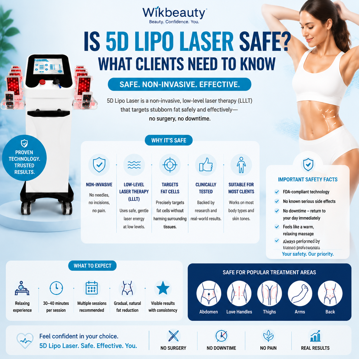 Is 5D Lipo Laser Safe? What Clients Need to Know